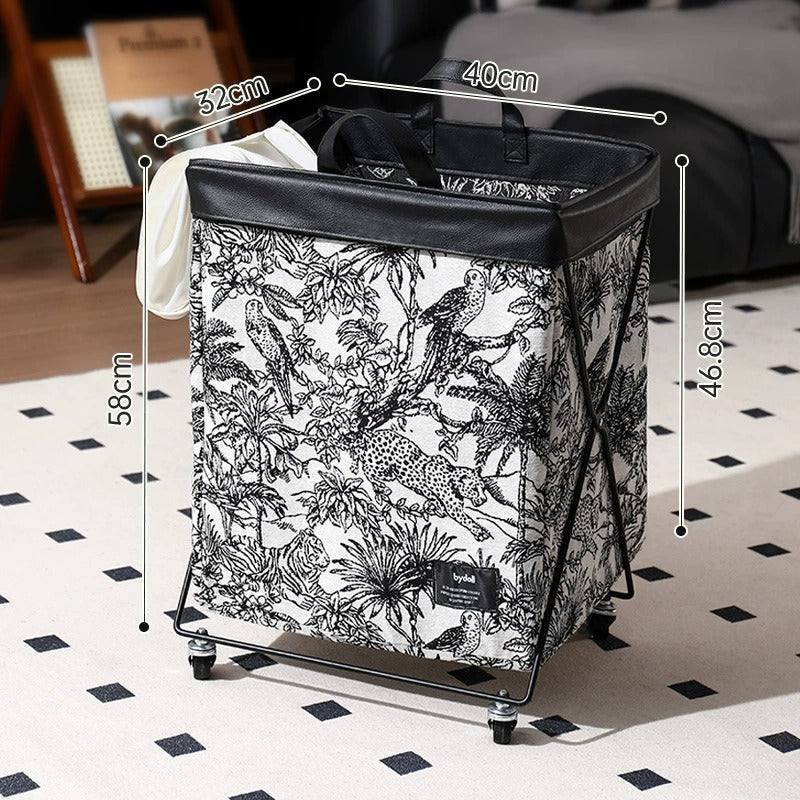 Elegant Foldable Laundry Basket