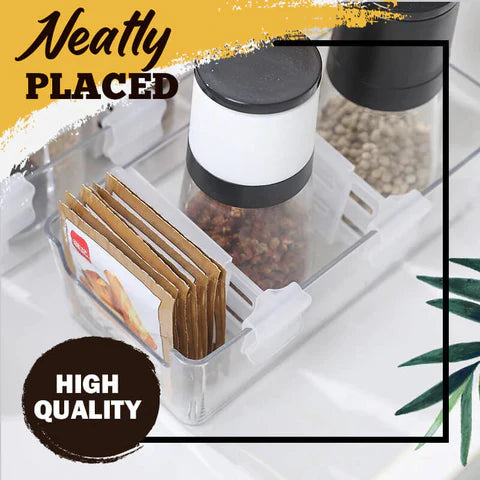 Expandable Refrigerator Storage Divider | Exclusive on HeyBuyer®