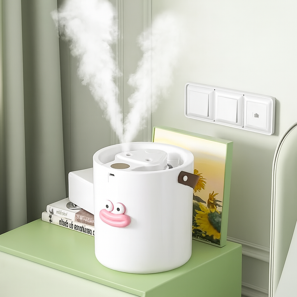 BreezyGlow Humidifier with Aroma & Sound