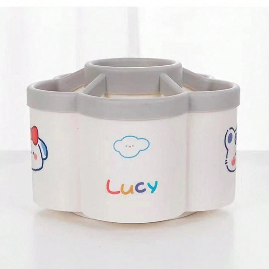 Plum Blossom Shaped Pen Holder