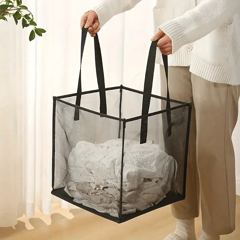 Quick Fold Storage Basket for Home