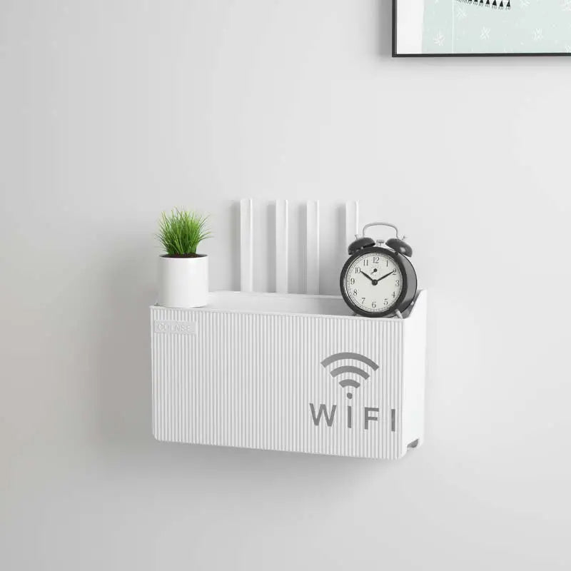 Clean Space Wi-Fi Router Holder