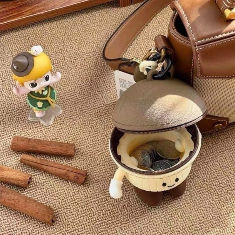 Cute Mushroom Coin Pouch