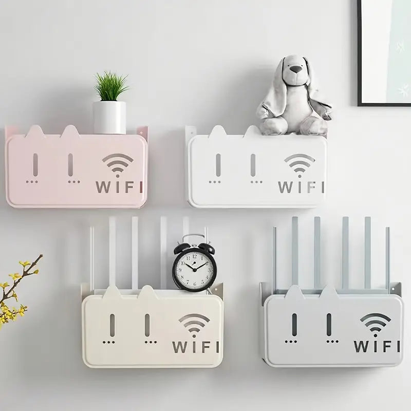 Clean Space Wi-Fi Router Holder