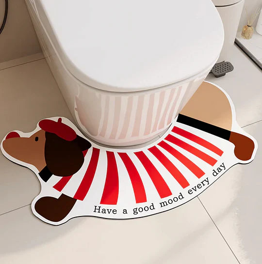 Cartoon Toilet Floor Mat