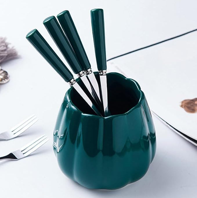 Elegant Fruit Fork & Spoon Set