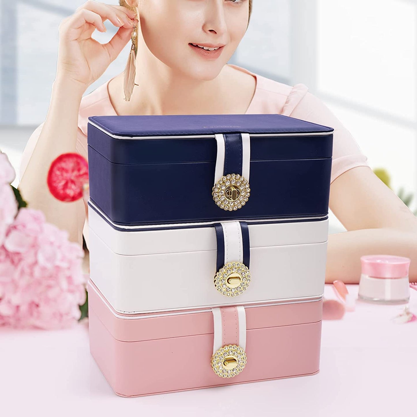 Chic Charm Jewelry Storage Box