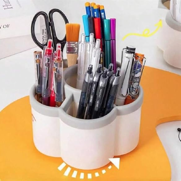 Plum Blossom Shaped Pen Holder