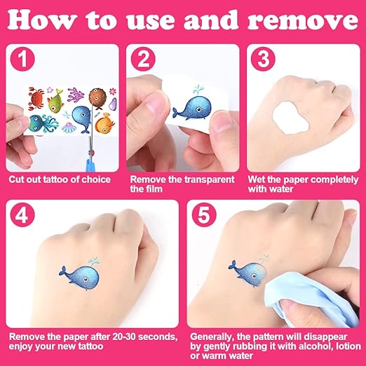 Ocean Themed Stickers for Kids