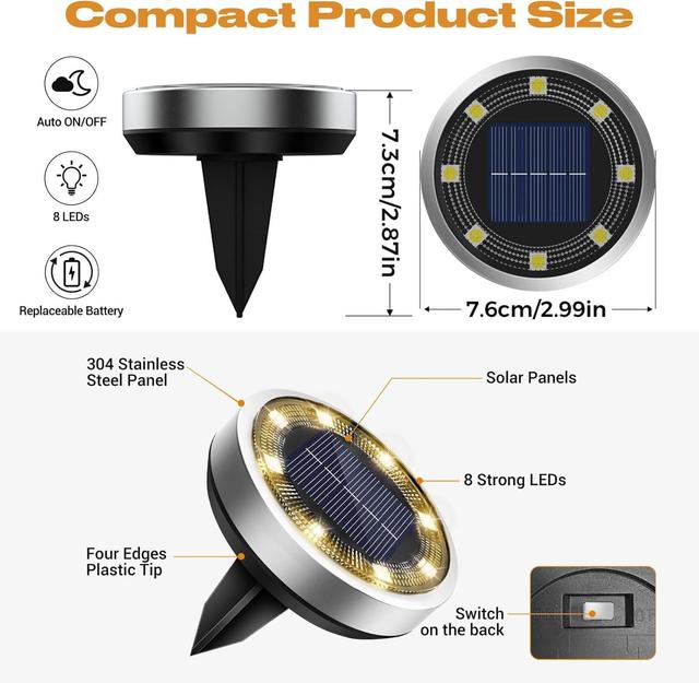 Solar Water Proof light All Weather Performance
