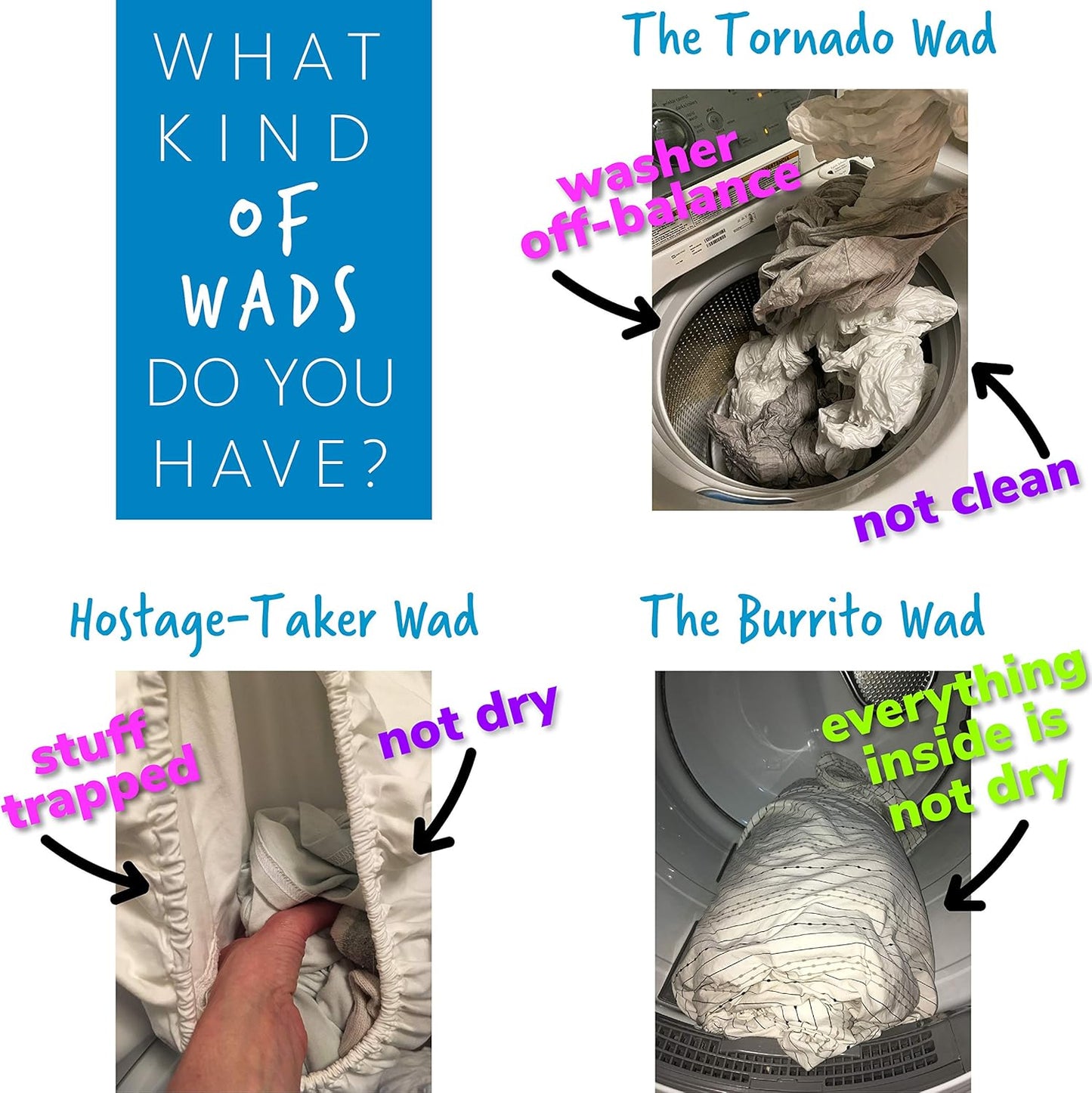 Laundry Clothes Tangle Detangler Tool