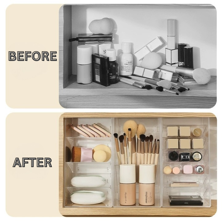 Acrylic Smart Cosmetic Organizer