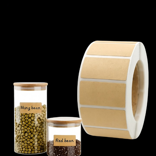 Multi-Purpose Writable Kraft Label