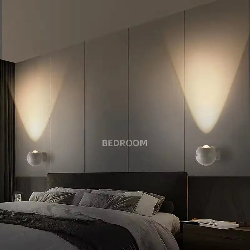 Rotating Mini Magnetic Wall Lamp