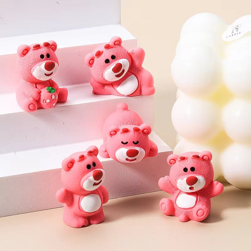 Cute Strawberry Bear Decor
