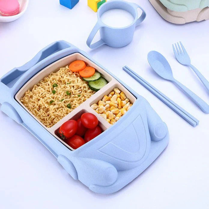Play & Eat Car Shaped Food Plate