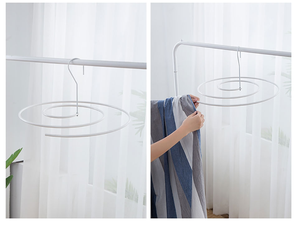 Spiral Shape Bedsheet Hanger (PACK OF 2)