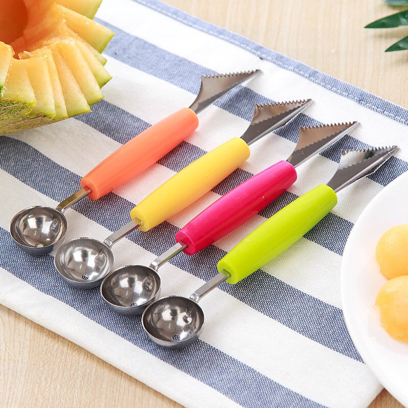 Multipurpose Stainless Steel Fruit Spoon (PACK OF 2)