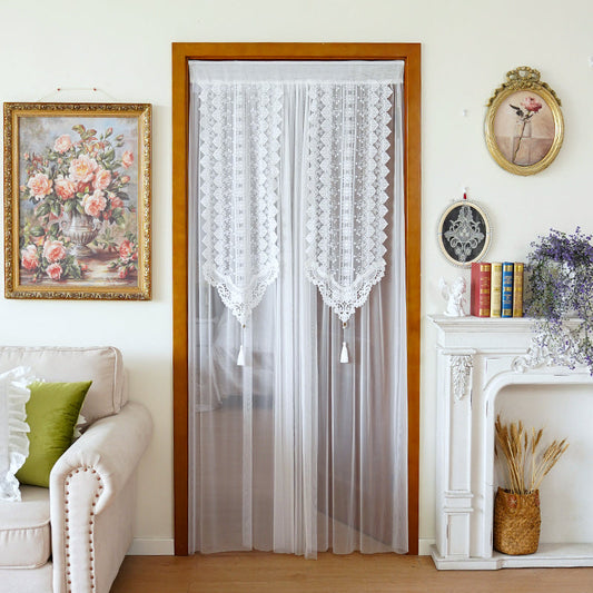 Chic French Inspired Privacy Curtain