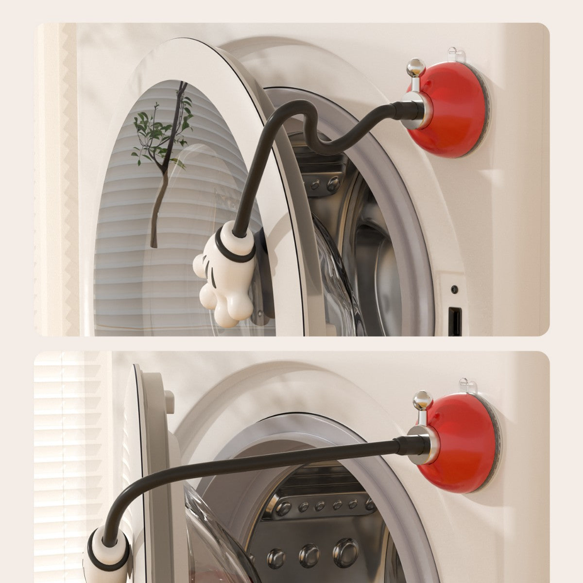Washing Machine Door Vent Holder