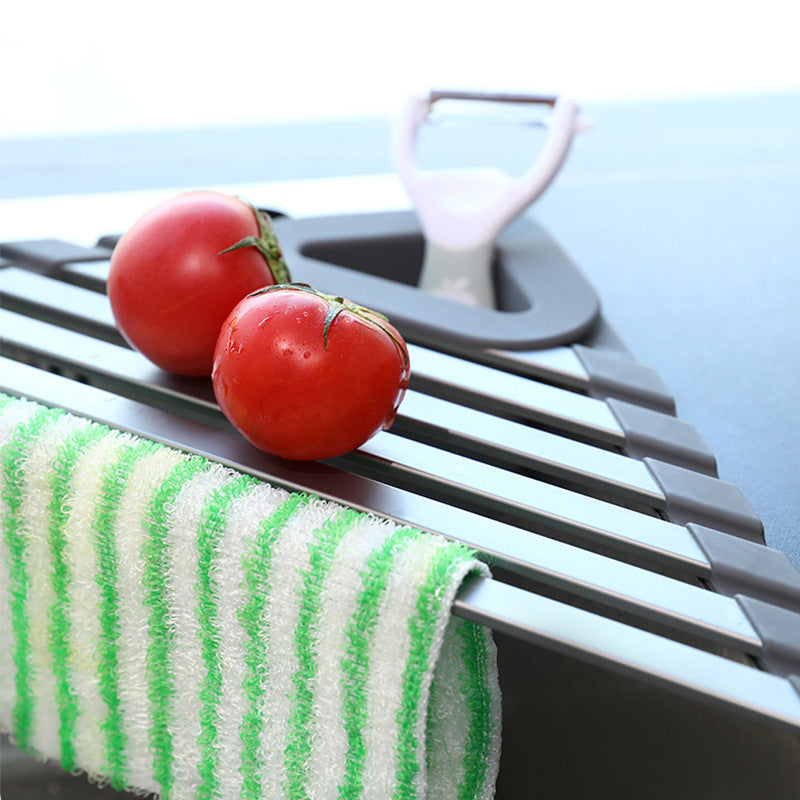 Corner Fit Kitchen Drying Rack