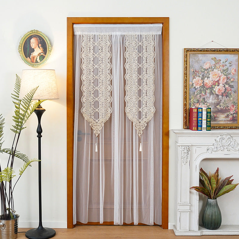 Chic French Inspired Privacy Curtain