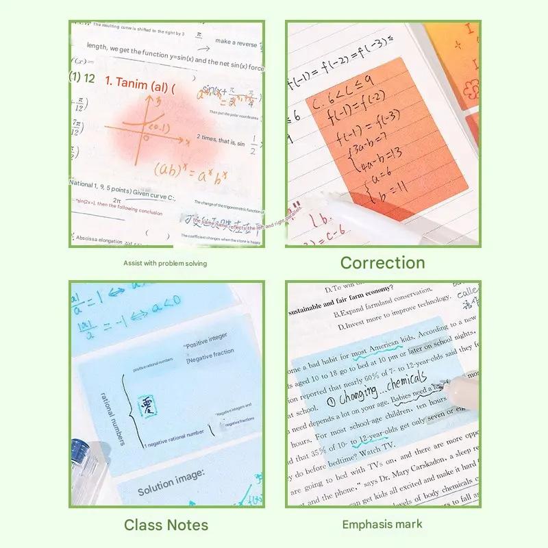 New Transparent Color Pop Sticky Notes