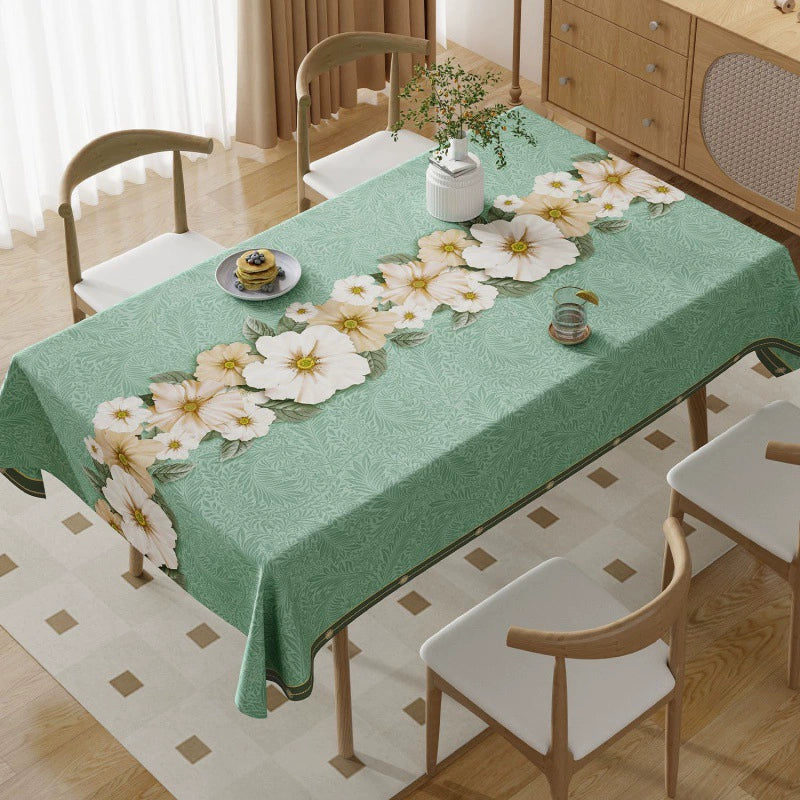 SpillProof Elegant Flower Tablecloth