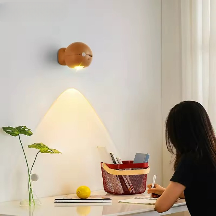 Rotating Mini Magnetic Wall Lamp