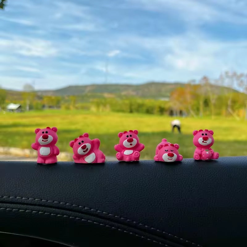 Cute Strawberry Bear Decor