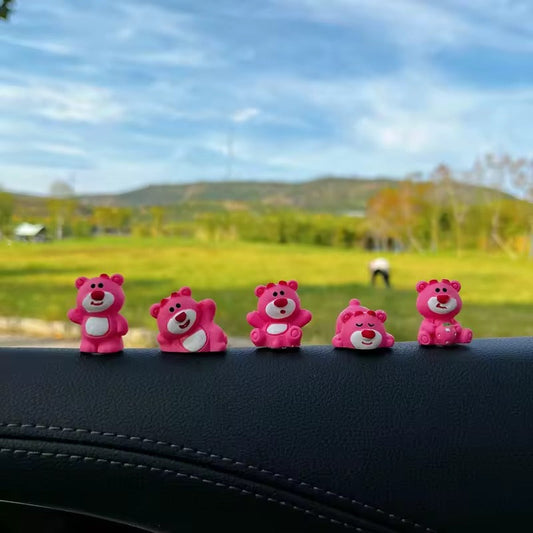 Cute Strawberry Bear Decor