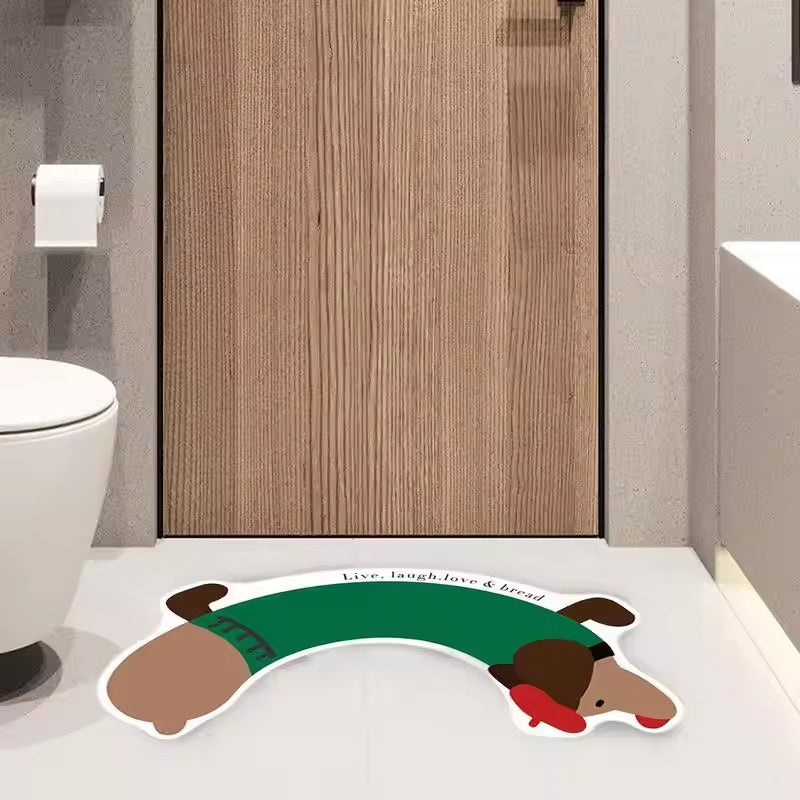 Cartoon Toilet Floor Mat