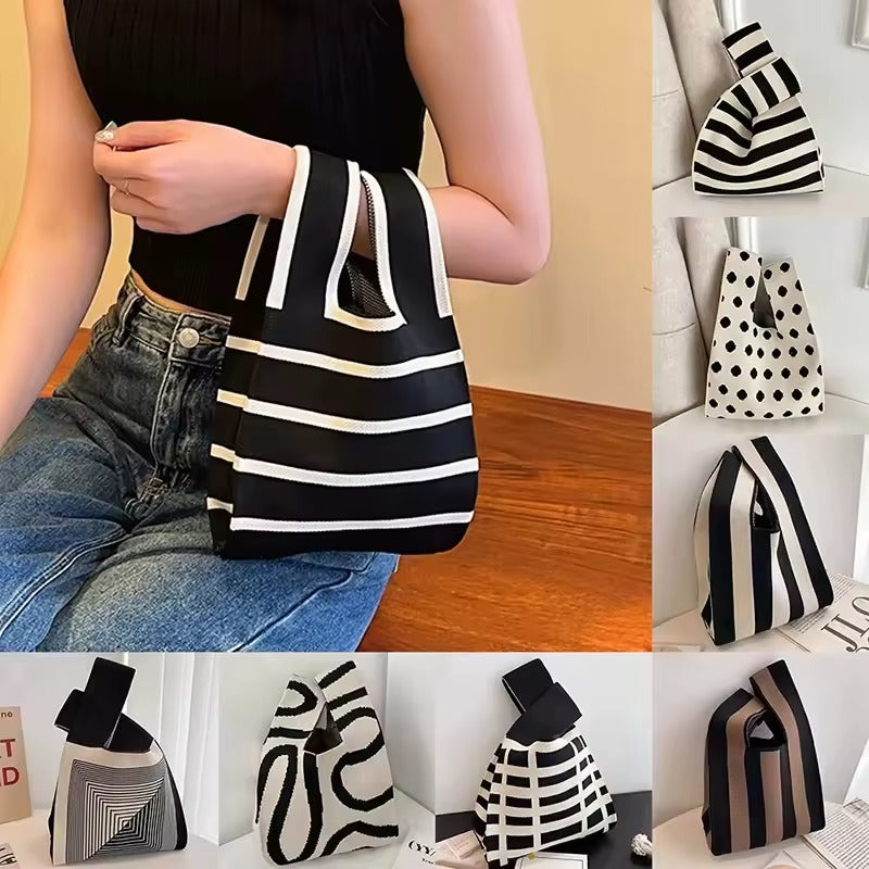 Multi-Design Korean Casual Knot Wrist Handbag