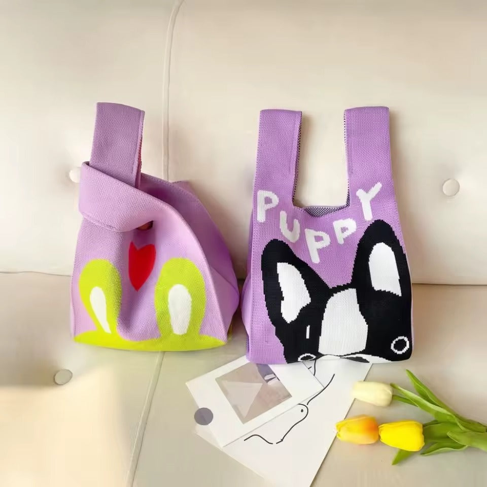 Multi-Design Korean Casual Knot Wrist Handbag