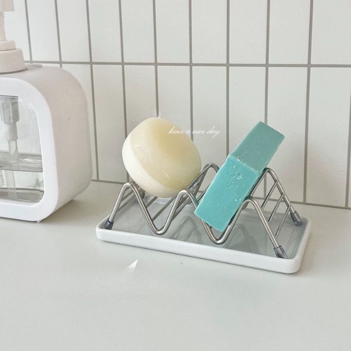 WavyEdge Stainless Steel Soap Rack