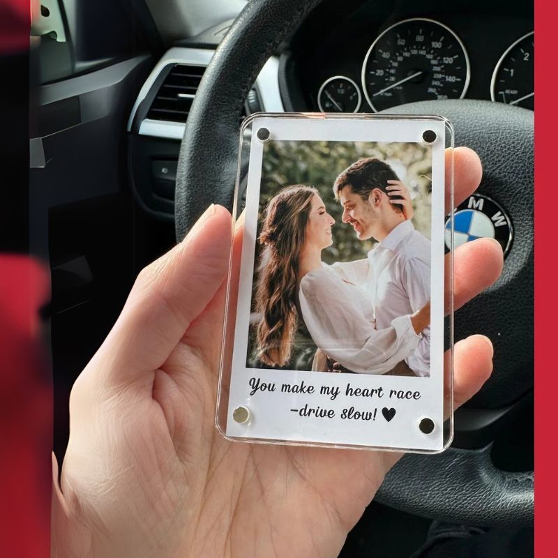 Personalized Photo Car Visor Clip ( No Photo Included )