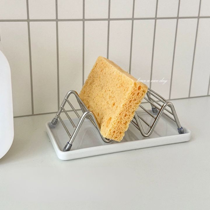 WavyEdge Stainless Steel Soap Rack