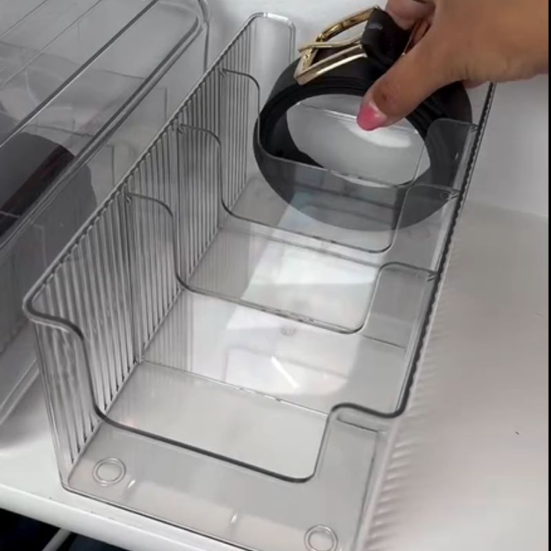 Premium Closet Belt Storage Box
