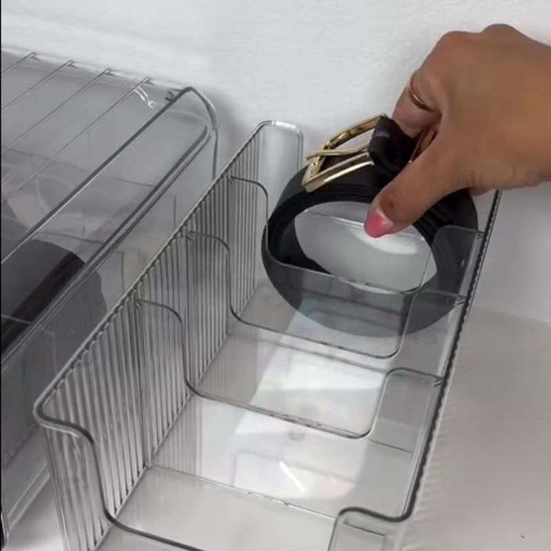 Premium Closet Belt Storage Box