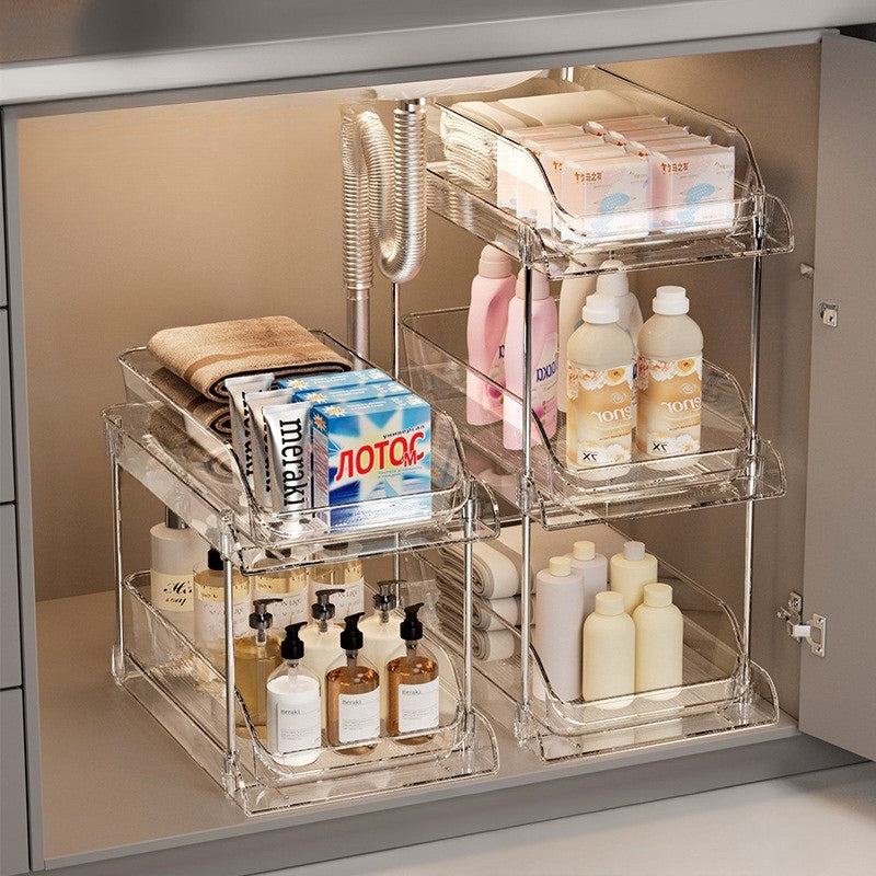CleanSpace Under Sink Storage Shelf