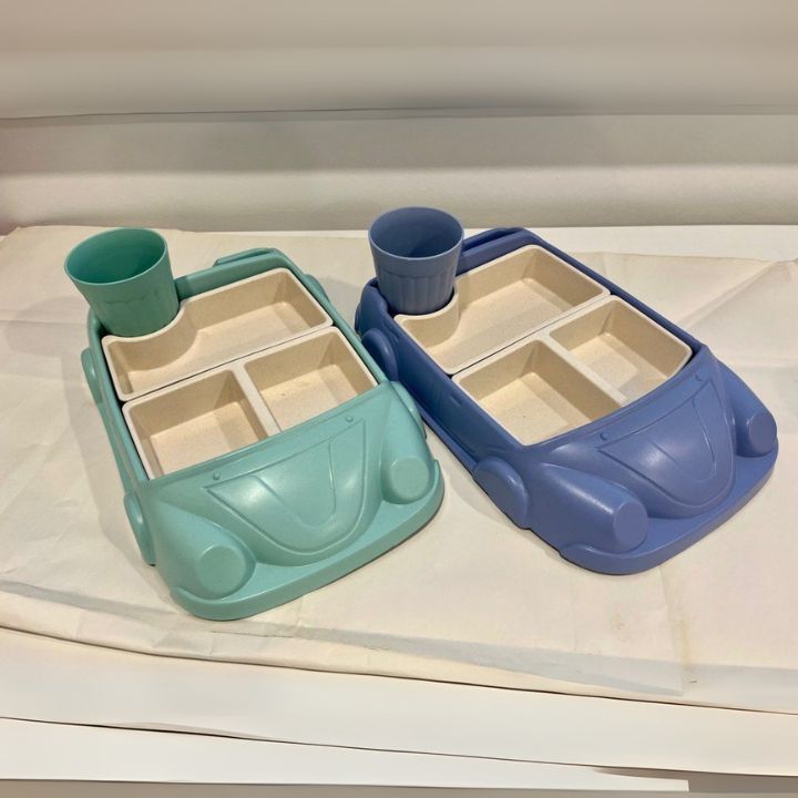 Play & Eat Car Shaped Food Plate