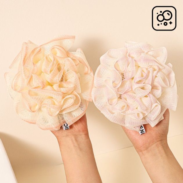 Slip-Free Foam Mesh for Daily Shower