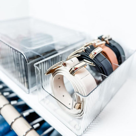 Premium Closet Belt Storage Box