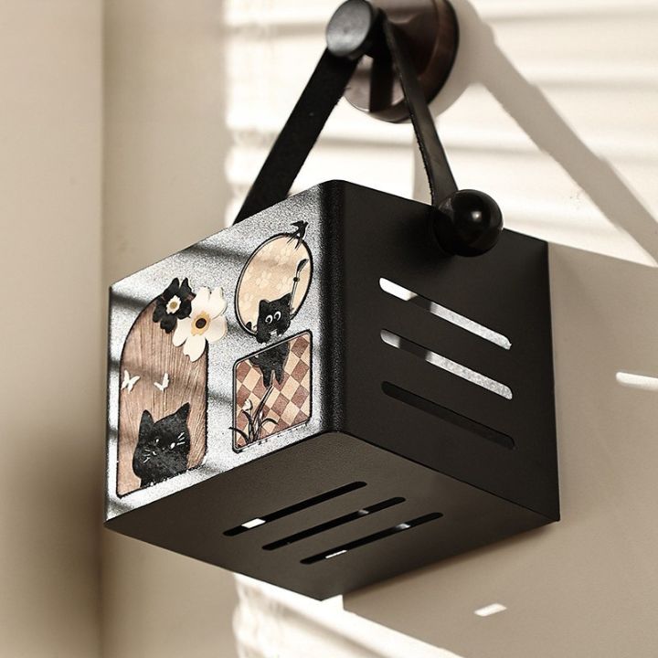 Cute Cat Face Basket Bin