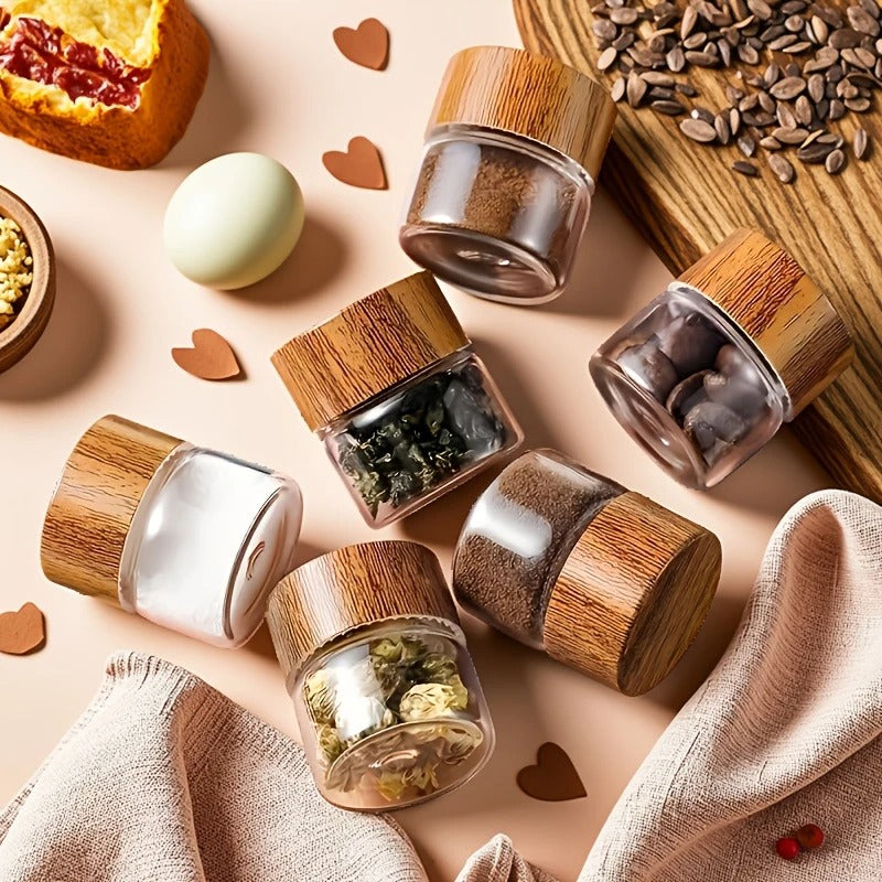 Mini Glass Dispenser Bottles