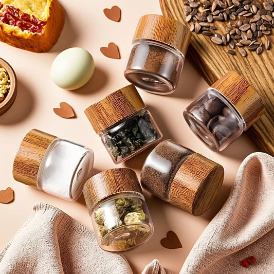 Mini Glass Dispenser Bottles