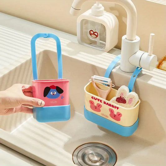 Multi-Function Dual Compartment Hanging Basket