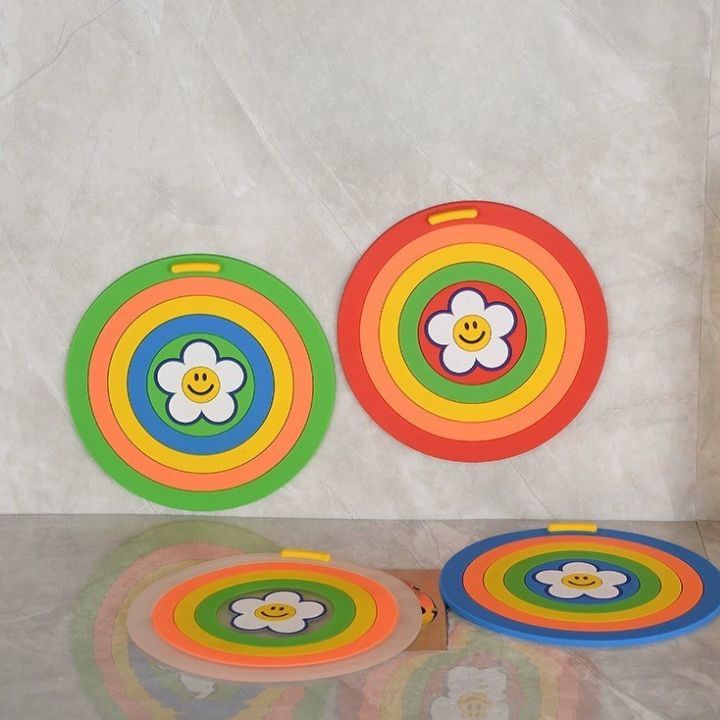 Cute Smiley Flower Drain Filter