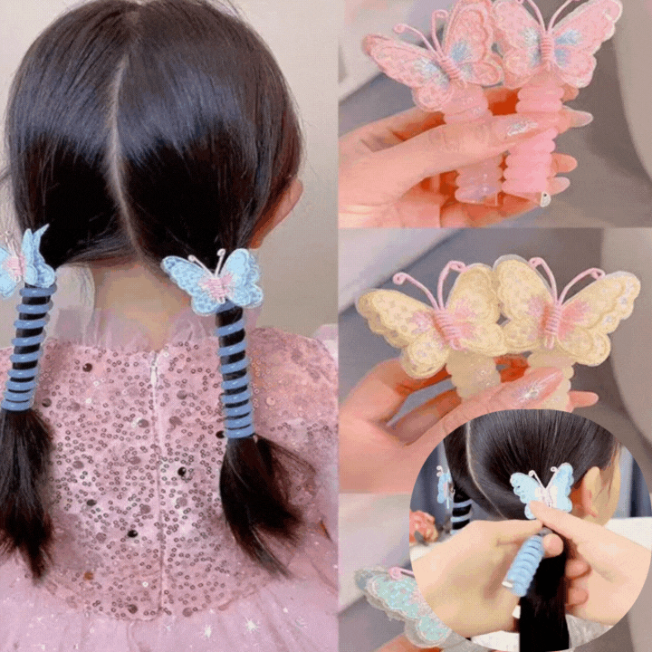 Kids Colorful Butterfly Hairband